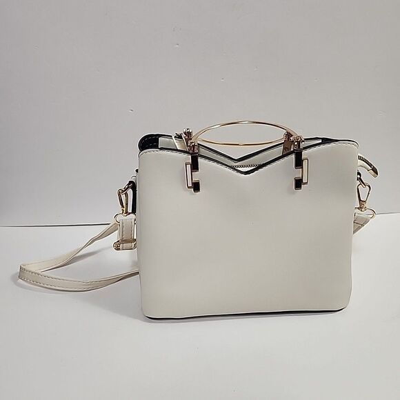 Leather Satchel Handbag Women Crossbody Purse Shoulder Messenger Bag Yellow - Picture 2 of 11